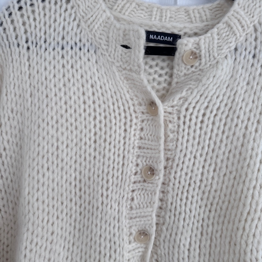 NAADAM Lofty Alpaca Cardigan - Picture 3 of 5